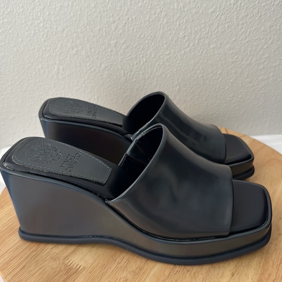 Vince Camuto Platform Slide Sandals - Falivda - Picture 3 of 5